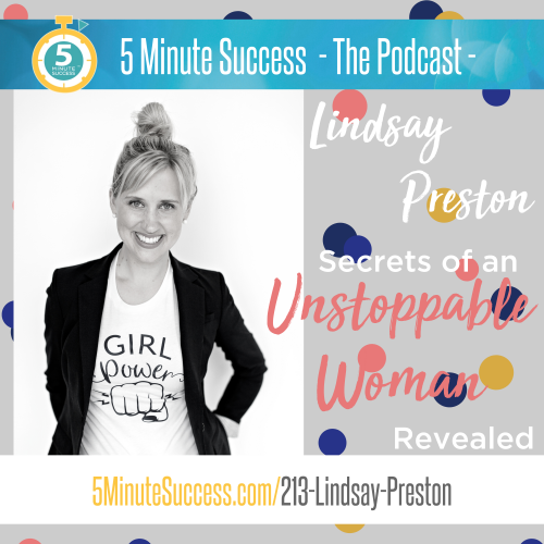 lindsay preston 5 minute success